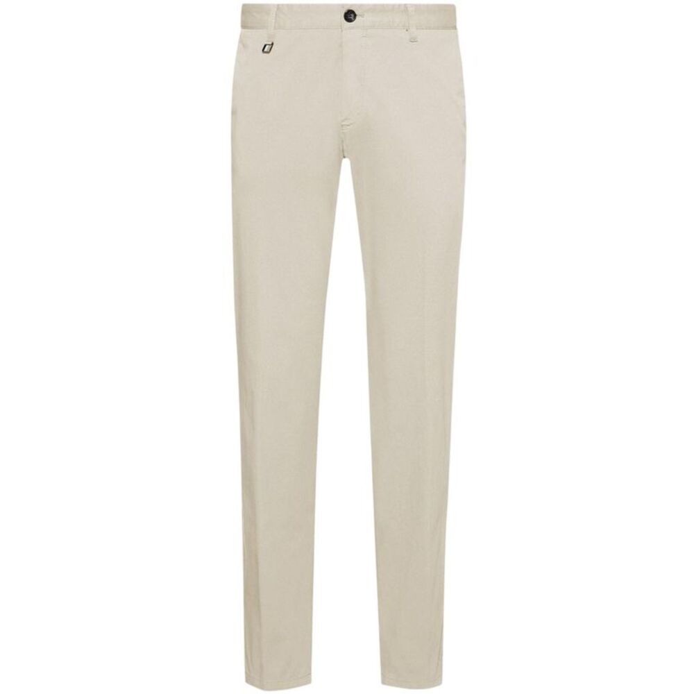 Boss Mens Cotton Slim Chinos / White